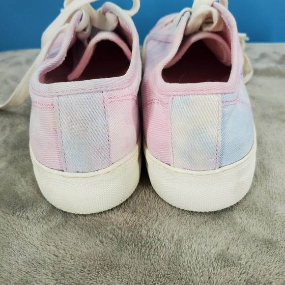 Madden Girl blue and pink tie dyed sneakers 8.5M - Picture 9 of 12